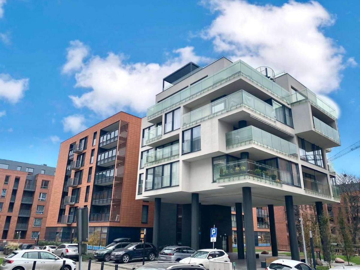Apartament W Sercu Gdanska Z Parkingiem Podziemnym Gdańsk Exterior foto