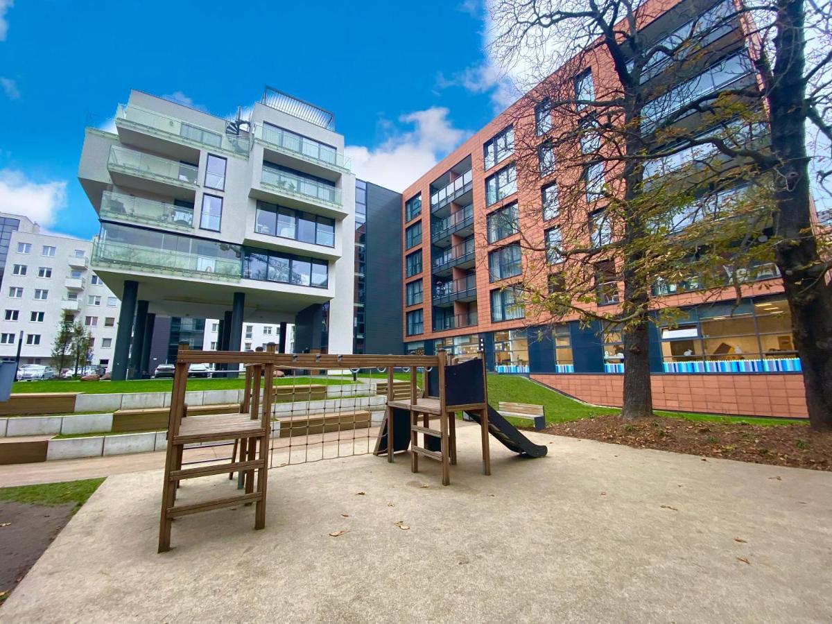 Apartament W Sercu Gdanska Z Parkingiem Podziemnym Gdańsk Exterior foto